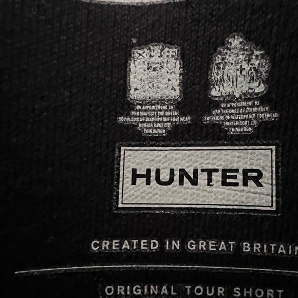 Hunter Women\'s Original Tour Short Waterproof Rubber Rain Boots Black Size 7 main image 0